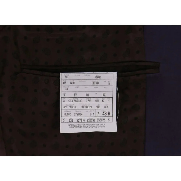 Gucci Current Solid Purple Patch Pocket 2-Btn Slim Fit Cotton Blazer Jacket 38S - Picture 8 of 9